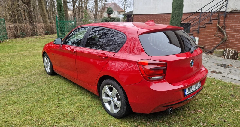 BMW Seria 1 cena 38500 przebieg: 142000, rok produkcji 2013 z Bolesławiec małe 56